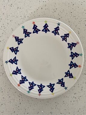 Fiestaware Holiday Tree Ceramic Plate